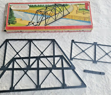 VINTAGE 1950's PLASTICVILLE TRESTLE BRIDGE 1604 ORIGINAL BOX Train picture