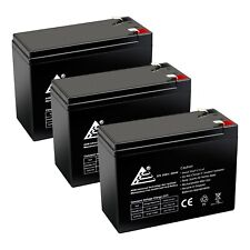 3 PACK_New 12V 10Ah Scooter Battery Replaces BB Battery BP10-12 T2, BP10-12T2  picture