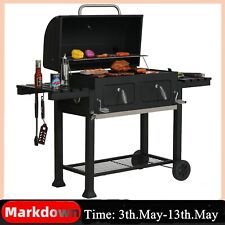 Camping BBQ Grill Charcoal Large Barbecue Grill Stainless Steel Outdoor Cooker picture