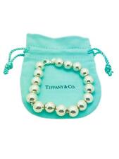 Tiffany & Co. Sterling Silver HardWear 10mm Bead Ball Bracelet 7.5
