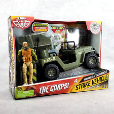 Lanard The Corps Jeep Armored Strike Vehicle + Action Figure + Mini Comic picture