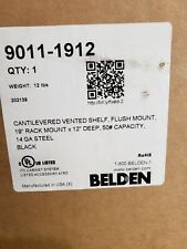 BELDEN 9011-1912 19 inch 1U 12 inch Deep Cantilever Server Shelves  picture