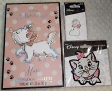 Disney The Aristocats Marie NEW LOT Eyeshadow Palette Pin Iron-On Patch LTD Edit picture