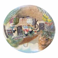 Handpainted Plaques by W. H. Bossons, Limited Edition. Made in Cheshire England picture