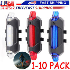 5 LED USB Rechargeable Bike Tail Light Bicycle Safety Cycling Warning Rear Lamp picture