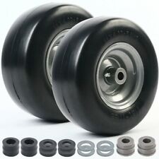 2Pack 11x4.00-5'' Lawn Mower Tire on Wheel Flat Free Smooth Tread Tire Zero Turn picture