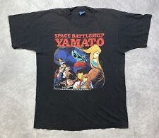Vintage 1995 Space Battleship Yamato T-Shirt Size Large Double Sided picture