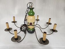 Lt. Moses Willard Hand Painted Wood Chandelier picture
