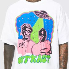 HOT NEW Outkast band artwork t-shirt white Short sleeve S-45XL JJ2611 picture