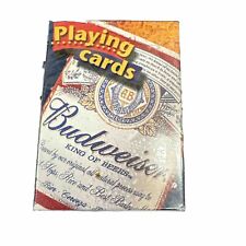 Budweiser King of Beers 2000 Anheuser-Busch Poker Playing Cards USA made picture