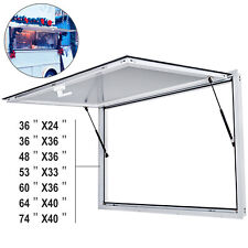 Concession Stand Trailer Serving Window Awning Food Truck Service Door 7 Sizes picture