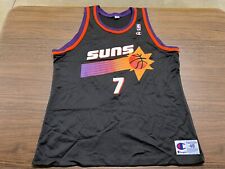 VTG Kevin Johnson Phoenix Suns Black Champion NBA Jersey - Sz. 48 - XL - NWOT picture