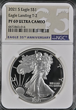 2021-S $1 Silver Eagle NGC PF 69 ULTRA CAMEO picture