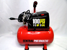 Central Pneumatic 3 Gal. 1/3 HP 100 PSI Oil-Free Air Compressor (CMP090236) picture