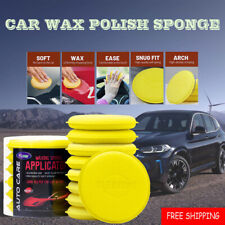 12Pcs Waxing Applicator Super Soft Cleaning Pad Car Waxing Polishing Foam Sponge picture