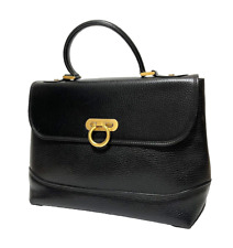 Bally Hand Bag  Leather Vintage Formal Auth 0141 picture
