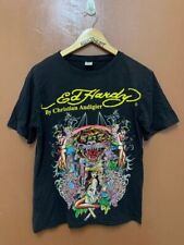 Vintage Ed Hardy By Christian Audiger Rare 90's Unisex Tshirt Size S-5XL KH3476 picture