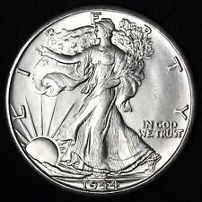 BU 1944-D Walking Liberty SILVER Half Dollar UNCIRCULATED UNC MS  picture