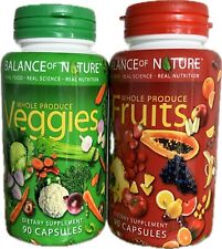 Balance of Nature Fruits and Veggies Whole Food Supplement with Superfood | 180 picture
