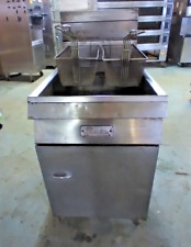PITCO SG18-S, Commercial Natural Gas Fryer, Floor Model, Stainless Steel picture