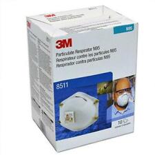 3M 8511 N95 Particulate Respirator with Cool Flow Exhalation Valve (Box of 10 co picture