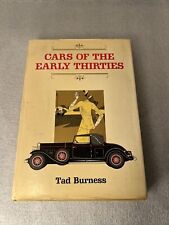 Cars of the Early Thirties by Tad Burness (Hardcover) picture