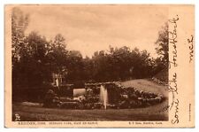 1906 Hubbard Park, Main Entrance, Meriden, CT Postcard picture