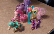 My Little Pony Lot Of 6 Varies in Sizes Includes One My Lil Pony Pez Dispenser picture