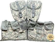US Army MOLLE II Support Pouch Set 4 Piece Kit E-Tool Pouches & Bandoleers picture