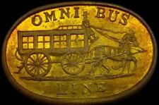 (1840’s) Philadelphia PA-750Gb Omni Bus Lines Transit Token picture