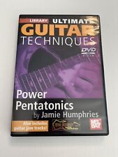 Lick Library Ultimate Guitar Techniques Power Pentatonics DVD 5060088821558 picture