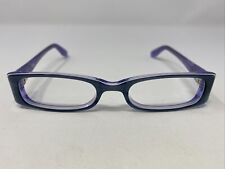 Moxie Girlz Eyeglasses Frame 2265 BLUE 37-16-130 Navy/Purple Full Rim XA73 picture