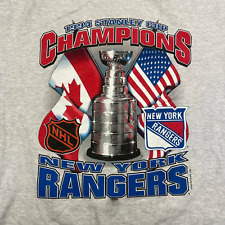 Vintage New York Rangers 1994 Stanley Cup Champs T-Shirt Gift S-4XL U1195 picture