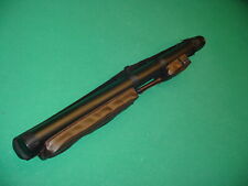 NEW TWO TONE BLACK AND BROWN LEATHERETTE 2X2 CUE CASE pool billiards B01-1699 picture