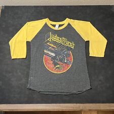 Vintage 1982 Judas Priest Screaming For Vengeance Tour Raglan T-Shirt 80’s 70s picture