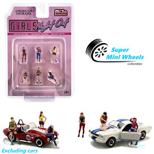 American Diorama 1:64 - Girls Night Out Figures - 6pcs Set - Die-cast Metal picture