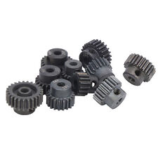 New 10Pcs/Set 16T‑25T 7075 48P Steel RC Car Motor Gear Pinion For 1/8 1/10 picture