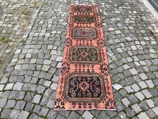 Home Decor Rug, Turkish Vintage Rug, Handmade Wool Rug,kitchen rug  2,3 x 9,2 ft picture