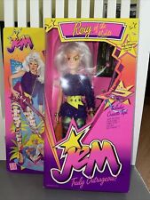 Jem Doll Roxy of the Misfits Hasbro 1985 w/ Cassette Guitar NRFB 4206 NIB Vtg. picture