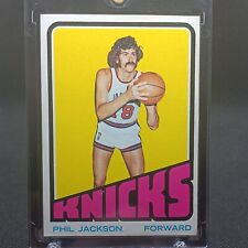 1972-73 Topps Basketball #32 PHIL JACKSON Rookie Card RC HOF KNICKS BULLS LAKERS picture
