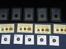 ☆ 3 PC.LOT-CERTIFIED PIRATE COIN - GOLD AND SILVER BAR CARDS-ESTATE  SALE☆ picture