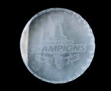 Waterford CRYSTAL 2013 Chicago Blackhawks Stanley Cup Championship Hockey Puck picture