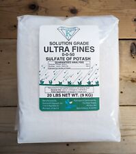 20 lbs Organic Solution Grade SOP Sulfate of Potassium Fertilizer Powder 0-0-50 picture