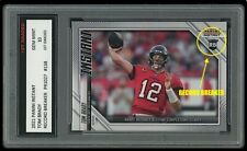TOM BRADY 2021 PANINI INSTANT BUCCANEERS 1ST GRADED 10 RECORD BREAKER CARD #138 picture