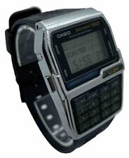 Casio Databank 150 DBC-150 - Stainless Steel Case/ Resin Band - New Battery picture