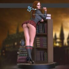1/24 RESIN FIGURE Model Kit Sexy Library Girl Unassembled Unpainted Toy NEW picture