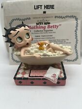 Danbury Mint Betty Boop Figurine “Bathing Betty” Bathtub Full Of Bubbles picture