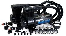 HornBlasters 3Q Stealth Black Dual Pack Air Compressors picture