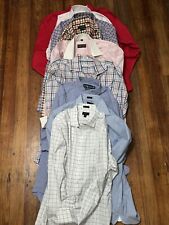 Lot Of 11 Collard Shirts Various Sizes and Brand picture