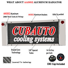 Aluminum Radiator For Bobcat 642 642B 643 722 742 743 + Skid Steer Loaders picture